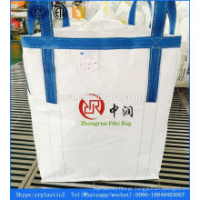Opção de laço de corda (levantamento) e 3: 1 fator de segurança saco de recipiente de saco enorme de plástico 800 kg